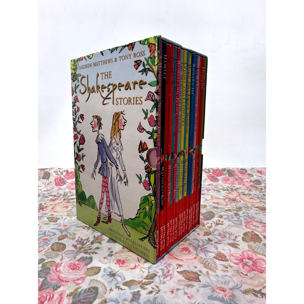 The Shakespeare Stories 16 Book Box Set Andrew Matthews Tony Ross Kids Paperback